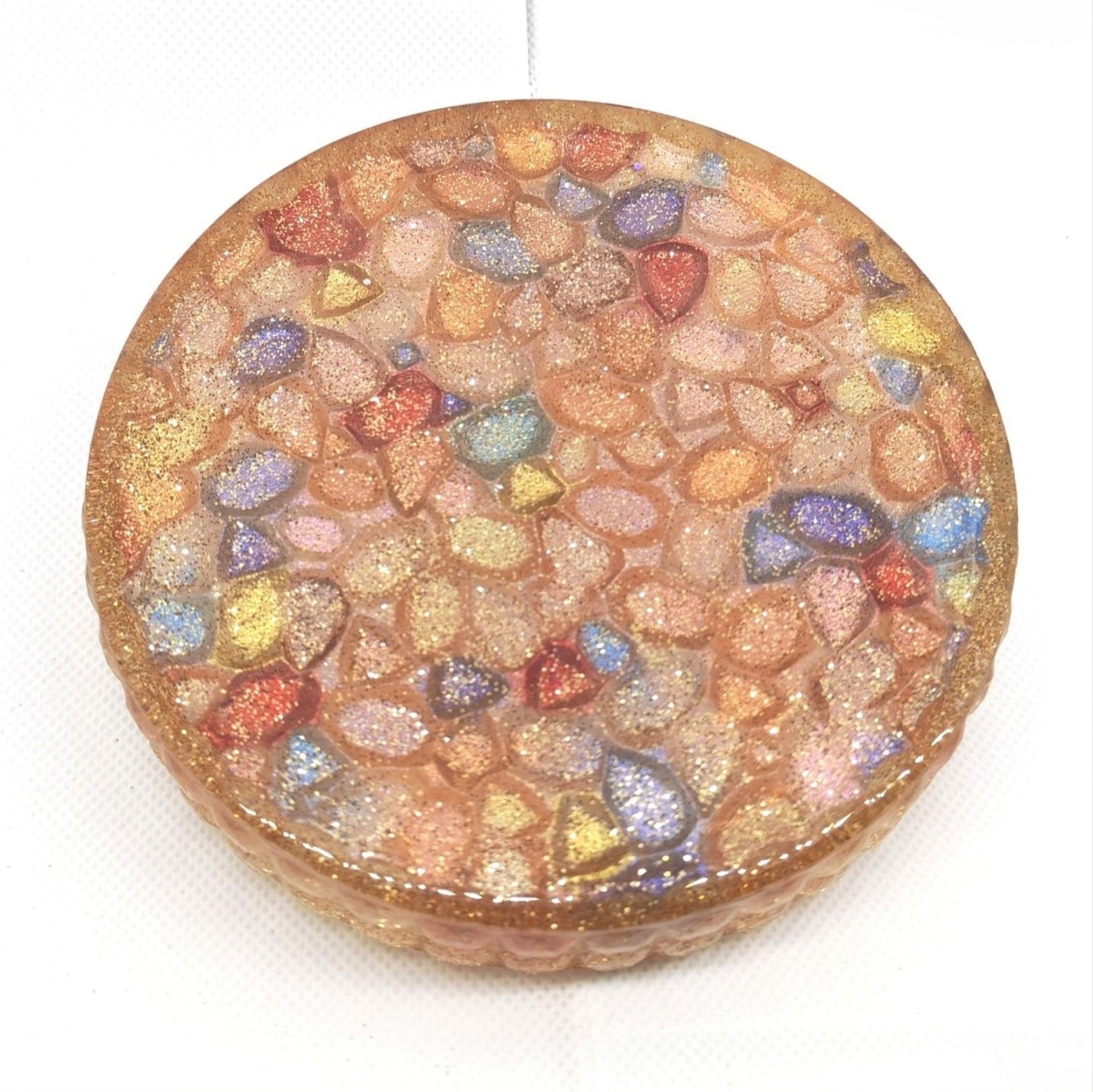 Gem Design Dish Jewelled Colours