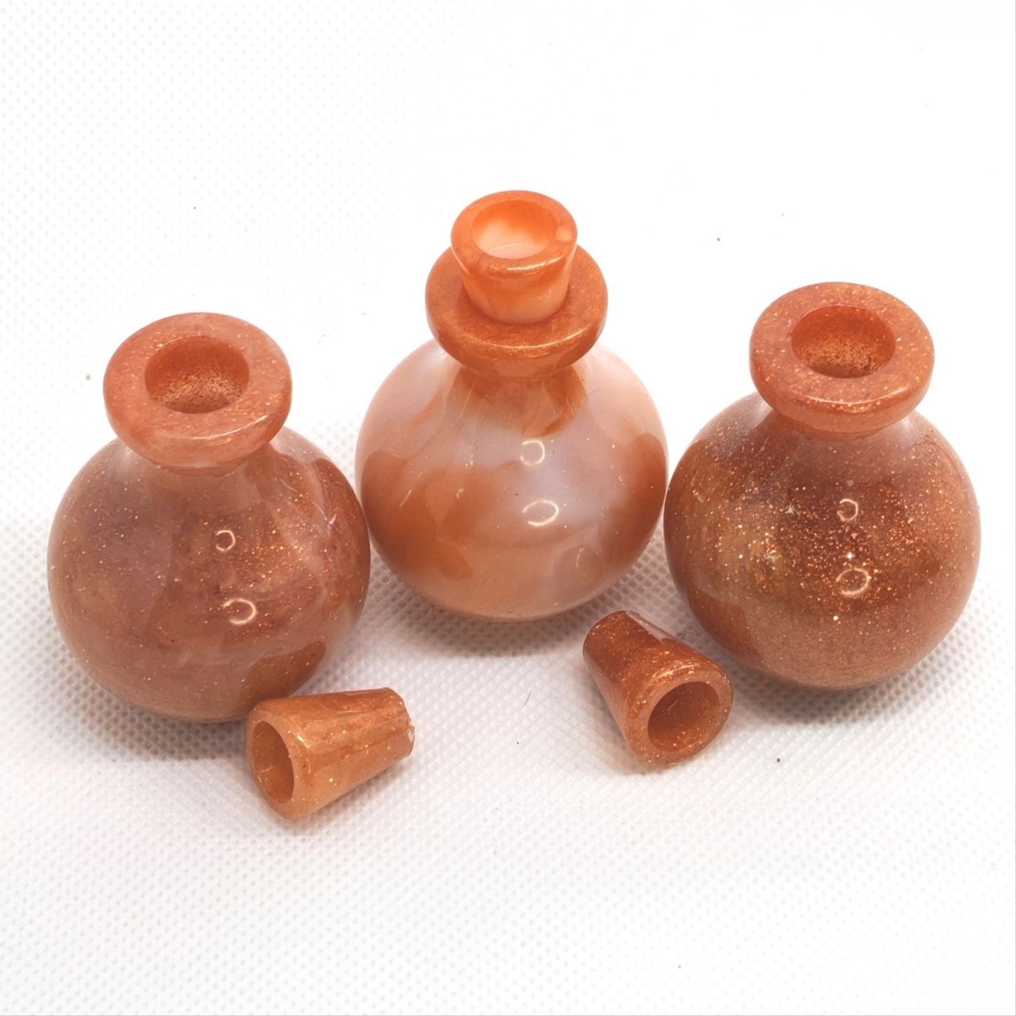 Set of 3 Miniature Bottles Autumn Colours
