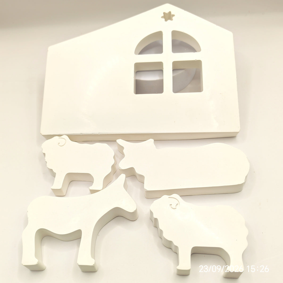 Christmas Nativity Scene Paintable Kit