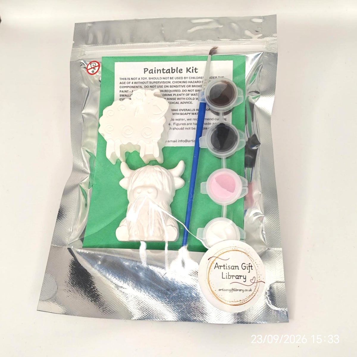 Highland Cow & Sheep Party Bags - Pack of 5