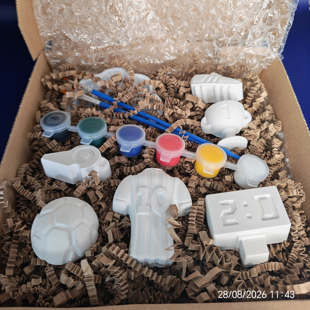 Football Paintable Kit