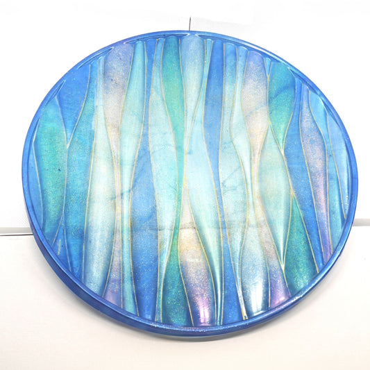Platter Ocean Blues Wave