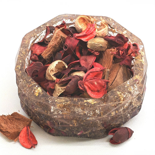 Jewel Cut Bowl Rosebud and Petal