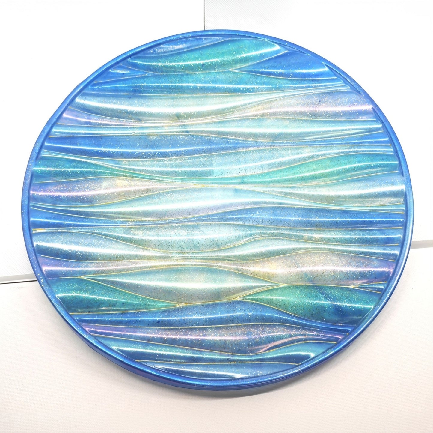Platter Ocean Blues Wave