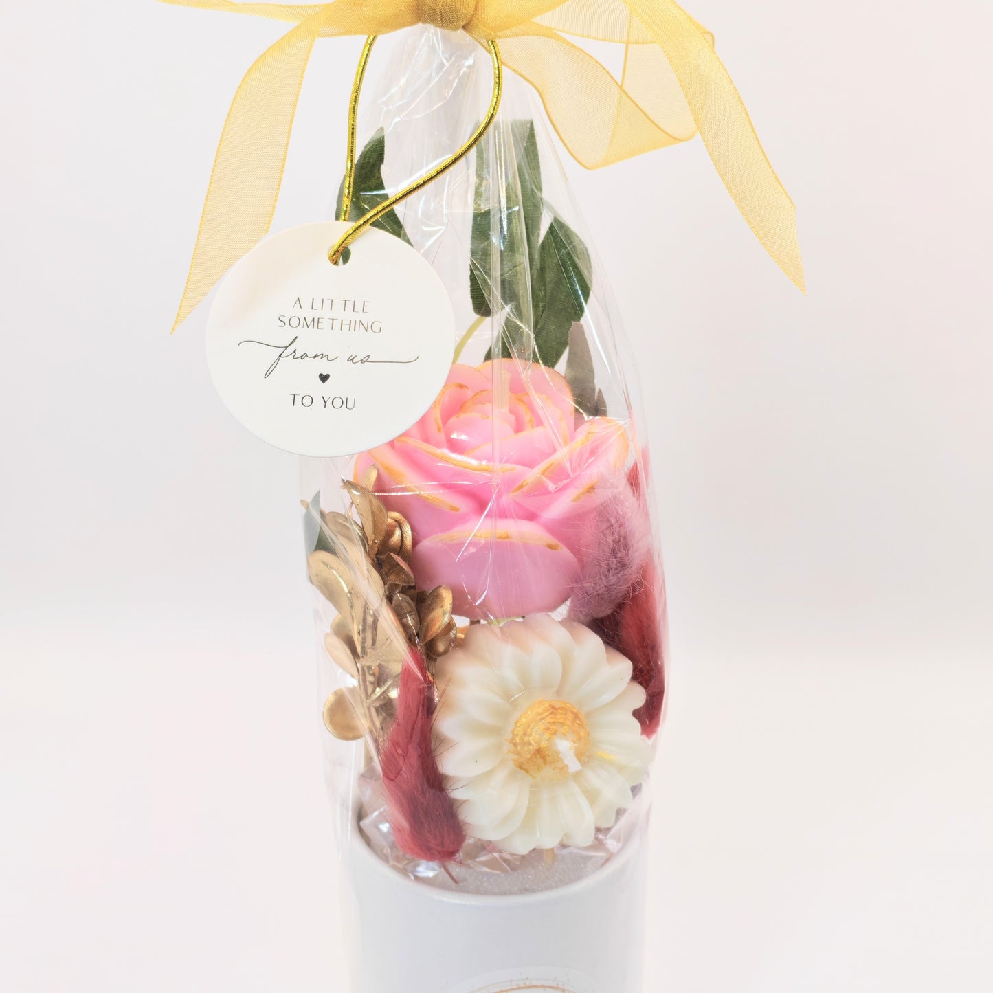 Candle Posy Pink