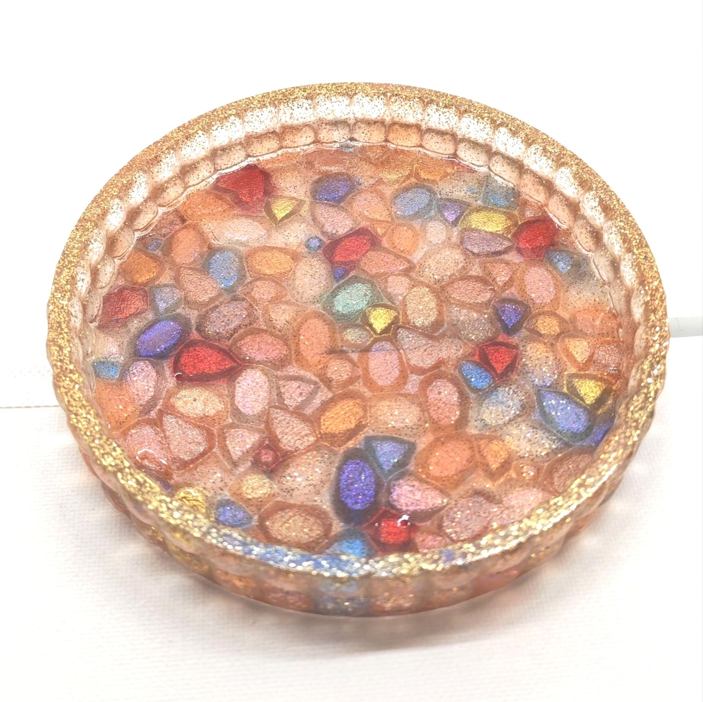 Gem Design Dish Jewelled Colours