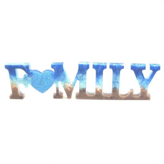 Family Sign Ocean Design