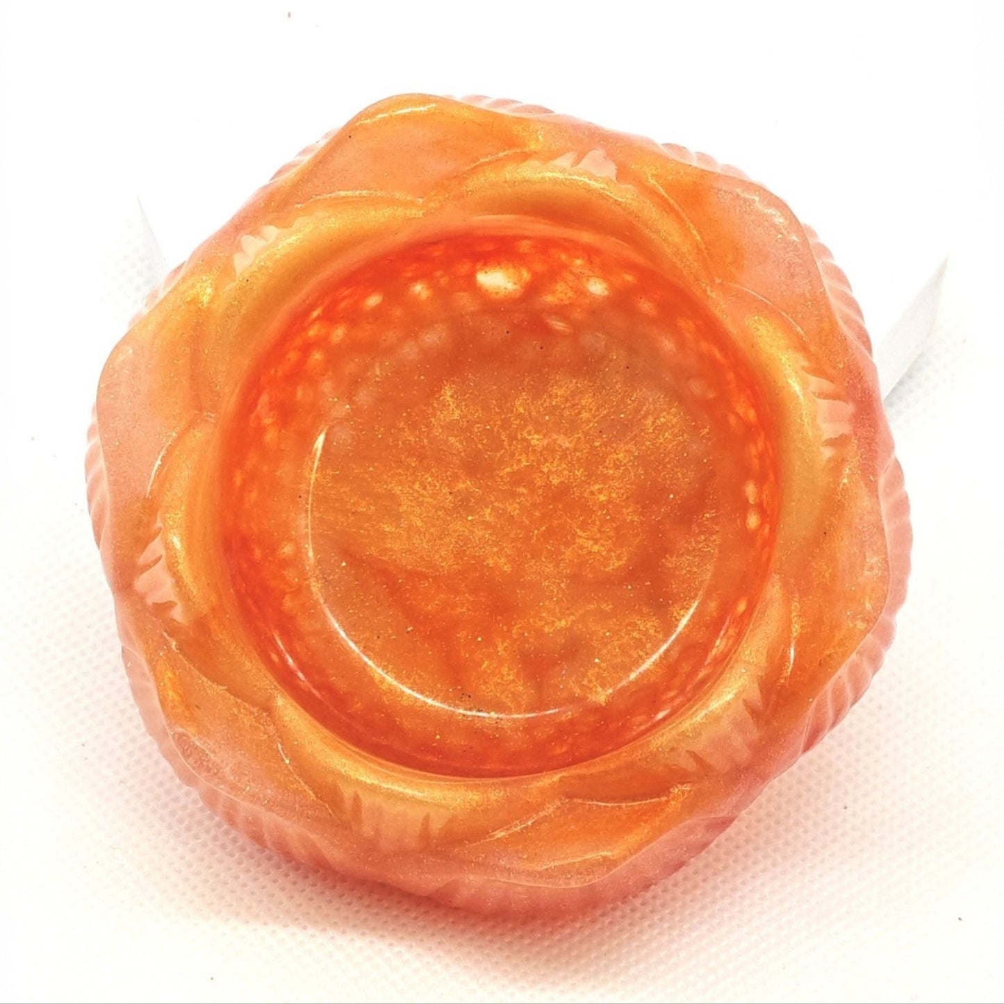 Lily tealight in Golden Autumn colours